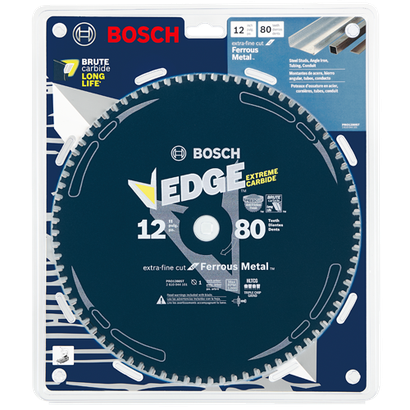 12 In. 80 Tooth Edge Circular Saw Blade for Ferrous Metal Cutting, PRO1280ST, PKG