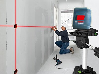 Laser croix à mise à niveau automatique GLL 2 GLL 2 Self-Leveling Cross-Line Laser Wall Alignment