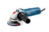 Bosch GWS9-45 angle grinder with a metal cutting disc and Metal label.