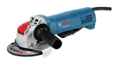 BOSCH GWX10-45DE HD X-LOCK grinder, with a circular cutting disc.