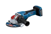Bosch GWX18V-13P HD angle grinder, with "X-LOCK" disc.