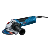 Bosch GWS 13-60 grinder with the brand name and model number visible.