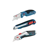 Bosch H11-14200-1 utility knife kit on a white background.