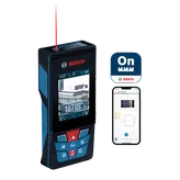 Bosch laster distance mearure GLM400V measure on app feature.