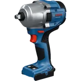 Bosch GDS18V-780 Cordless Impact Wrench without battery shown in an isometric view on white background.