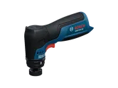 The Bosch GSS12V-32 12V Cordless Automotive Sander in a product image dynamic view on a white background.
