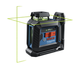 Product Image Dynamic of Bosch GLL50-40G Green-Beam 360° Cross-Line Laser on a white background.