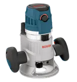 Bosch electric router with "BOSCH" text.
