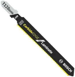 Bosch T128BHM Carbide Edge for Laminate jigsaw blade.