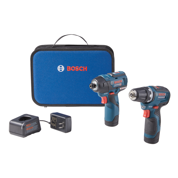 Tool Combo Bosch Clpk27 Impact Driver BOSCH CLPK27-120 12V Max