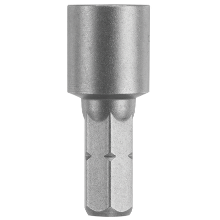 Extra Hard, 1-1/8 In. Hex Shank Nut Setter, 1/4 In. size