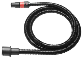 Bosch black corrugated hose with red and black connectors.