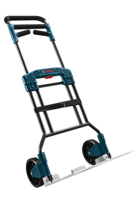 Bosch hand truck with the Bosch logo.