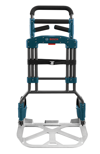 Bosch hand truck with blue and black accents and "BOSCH" logo.