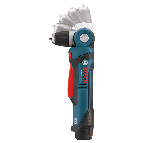 Bosch LITHIUM-ION drill, with visible "10mm (3/8")" text.