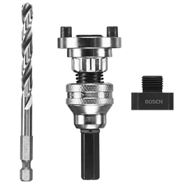 Drill bit and tool with "BOSCH" inscription.