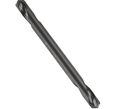 12 pieces 30 Dia. x 2-1/8 In. Wire Gauge Double-End Black Oxide Drill Bits