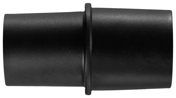 Black cylindrical adapter.