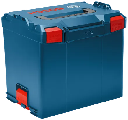 Bosch L-Box, red and blue.