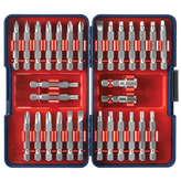 Bosch bit set, with multiple screwdriver bits.