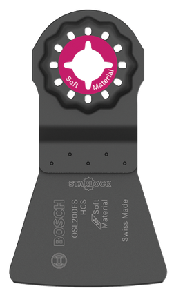 2 In. Starlock® Oscillating Multi Tool High-Carbon Steel Flexible Scraper Blade