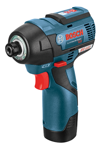 Bosch LITHIUM-ION 12V EC motor impact driver.