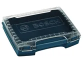 Bosch toolbox with a clear lid and "BOSCH" embossed.