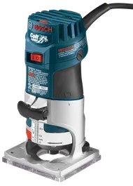Bosch Colt 1.0 HP Palm Router PR20EVS with visible text 120V-60Hz 5.6A no 16000-35000/min, and 1.0 HP (Max. Tool Output).