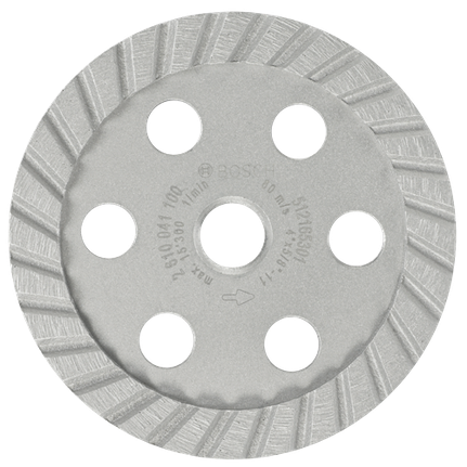 4 In. Turbo Diamond Cup Wheel