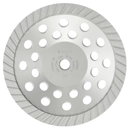 7 In. Turbo Diamond Cup Wheel