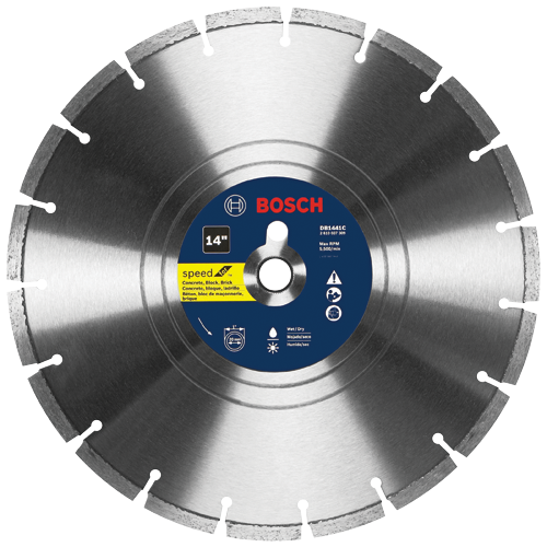 Bosch 14" diamond blade.