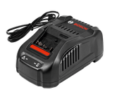 Bosch charger with visible "BOSCH" text.