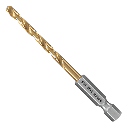 5/32 In. Impact Tough™ Titanium Nitride Coated Drill Bit