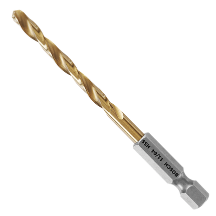 11/64 In. Impact Tough™ Titanium Nitride Coated Drill Bit