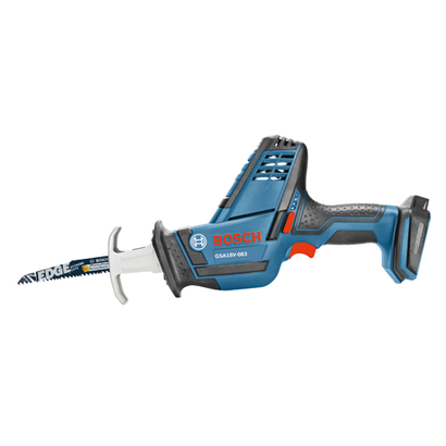 Bosch GSA18V-083 saw, with EDGE, and Demolition Wood/Nails blade.