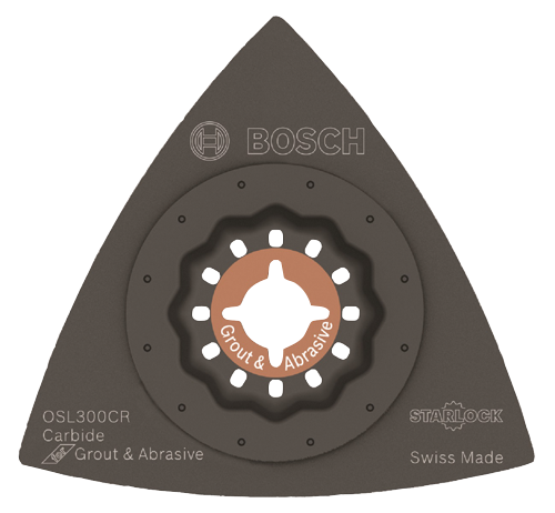 Bosch triangle backing pad.