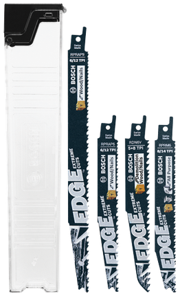 6 pc. Edge Reciprocating Saw Blade Set