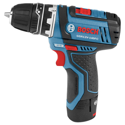 Bosch GSR12V-140FC drill.