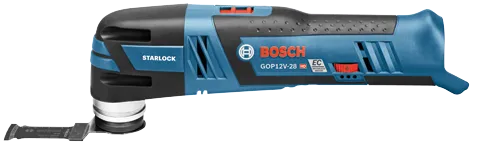 Bosch GOP12V-28 HD multi-tool, with Starlock blade.