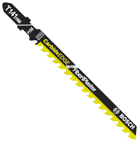 Bosch T141HM blade for FiberPlaster with CarbideEDGE.