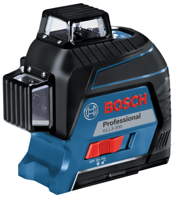 Bosch-360-Degree-Three-Plane-Leveling-and-Alignment-Line-Laser-GLL3-300-Hero-Off Bosch-360-Degree-Three-Plane-Leveling-and-Alignment-Line-Laser-GLL3-300-Hero-Off