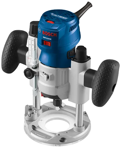 BOSCH GKF125CE router with 'COLT 1.25 HP' and On/Off switch.