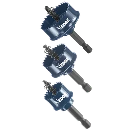 Edge hole saw bits.