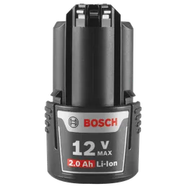 Bosch 12 V MAX 2.0 Ah Li-Ion battery.