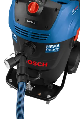 Bosch GAS20-17A, HEPA Ready vacuum cleaner, 300 CFM.