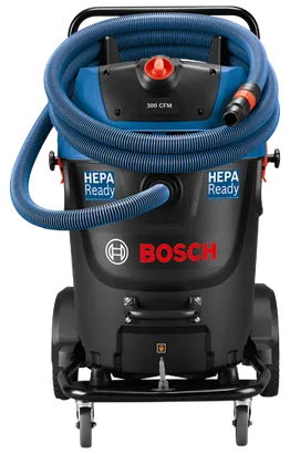Bosch vacuum cleaner, "HEPA Ready", "300 CFM".