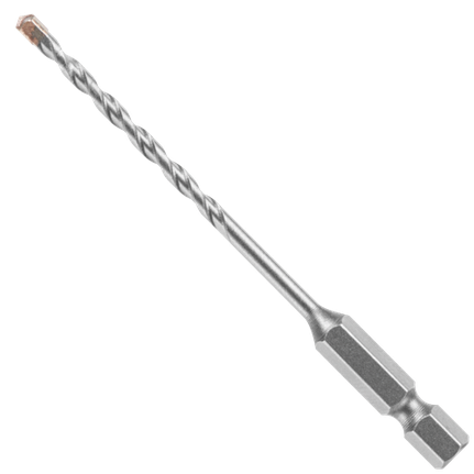1/8 In. X 3 In. Hex Shank Hammer Drill Masonry Bit