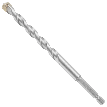 3/8 In. X 6 In. Hex Shank Hammer Drill Masonry Bit