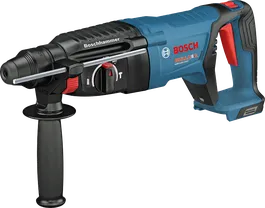 Bosch rotary hammer with "Boschhammer" text and "Bosch" logo