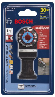 Starlock® Oscillating Multi-Tool 1-1/4 In. C-Tec Carbide Plunge Blade_OSL114CC_PKG